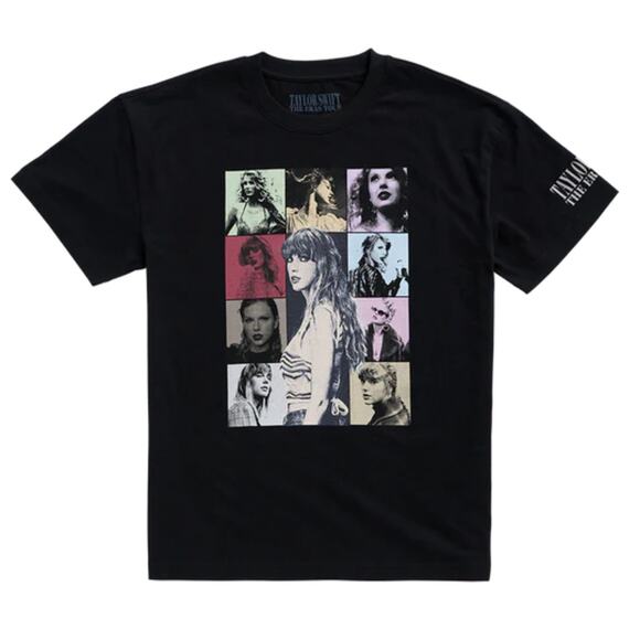 NEW The Eras Tour Through Vancouver I Black Tee Taylor Swift sz Small T-Shirt - Picture 1 of 5